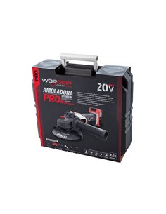 Amoladora 115mm Worgrip 20V 1 Bat 4 Ah 2