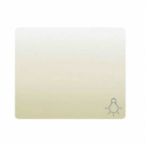 Tecla pulsador bombilla BEIGE BJC IRIS 18717-A
