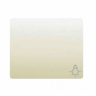 Tecla pulsador bombilla BEIGE BJC IRIS 18717-A