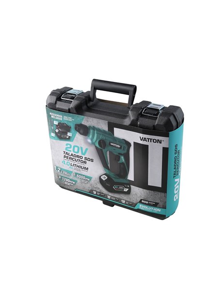 Taladro Sds Perf Vatton 20V 1 Bat 4 0AH