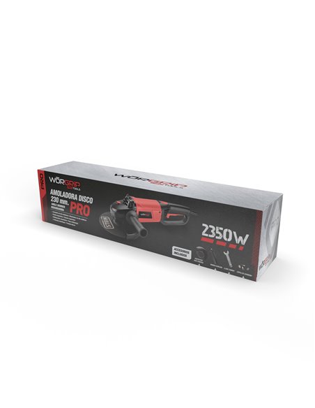 Amoladora 230mm Worgrip-Pro 2350 W