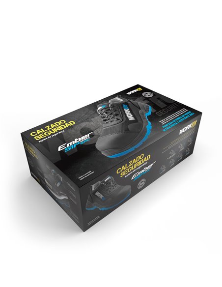 Zapato seguridad workfit ember s1p src nº39