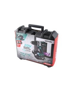 Taladro percutor brushless vatton 20v 2 baterías 4.0ah 2