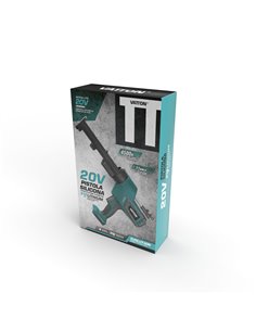 Pistola de silicona vatton 20v sin batería 2