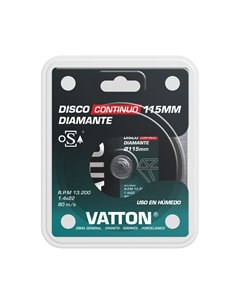 Disco Vatton Osa Diamante Continuo 115mm 2