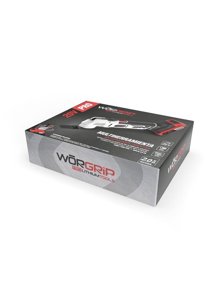Wōrgrip multiferramenta 20v 1 bateria de lítio pro 2.0ah