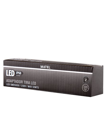 Adaptador Tira Led Ip68 230V 50mts