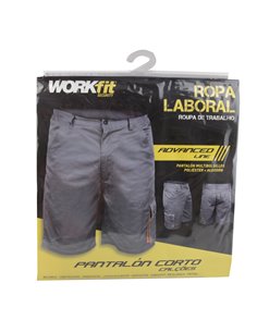 Pantalón corto workfit advanced talla s 2