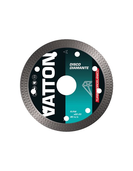 Vatton 230mm porcelain turbo diamond disc