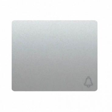 Tecla pulsador campana ALUMINIO MERCURIO BJC IRIS 18716-MA