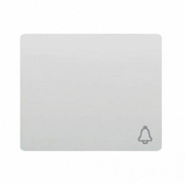 Tecla para interruptor, conmutador o cruzamiento BLANCA BJC IRIS 18705