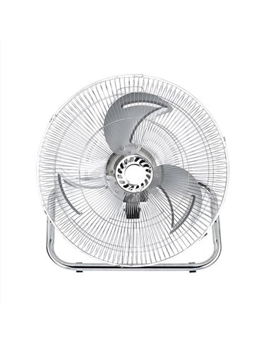 Ventilador 3 En 1 Recio Negro 50 D 3 Vel. 70w  3 Aspas Aluminio En Plata Oscilante
