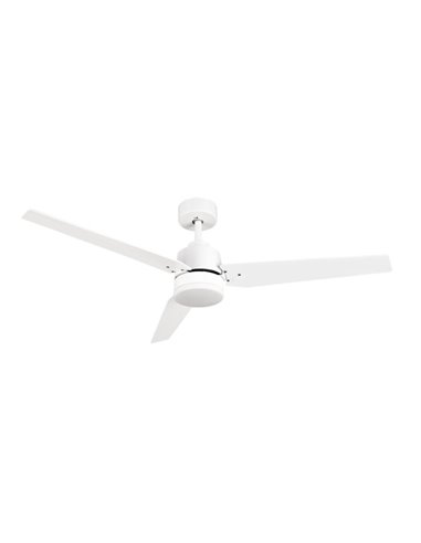 Ventilador Captus DC 22W Branco 3 Lâminas Branco/Faia