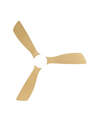 Ventilador Dc Azabache 20w Blanco 3asp.haya 6vel 3 Col 40/50x121d 2350lm Remoto,memor,tempo