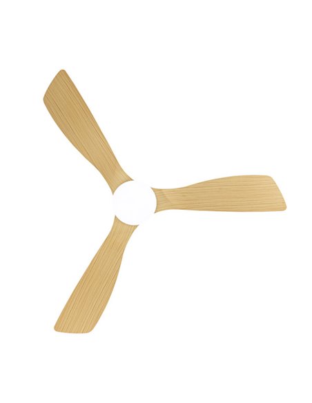Ventilador Jet DC 20W Branco 3 Lâminas Faia