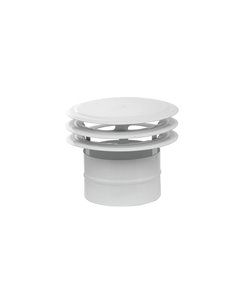 Defletor de ventilação esmaltado ø120mm (diâmetro) 3 discos