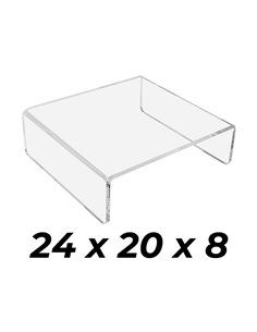Base de metacrilato de 6 mm para monitor de PC