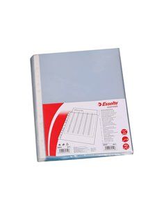 Pacote de 100 tampas com 11 furos DIN A4 Esselte PL 80...