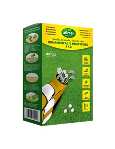 Grama ornamental e resistente 1kg Agreen