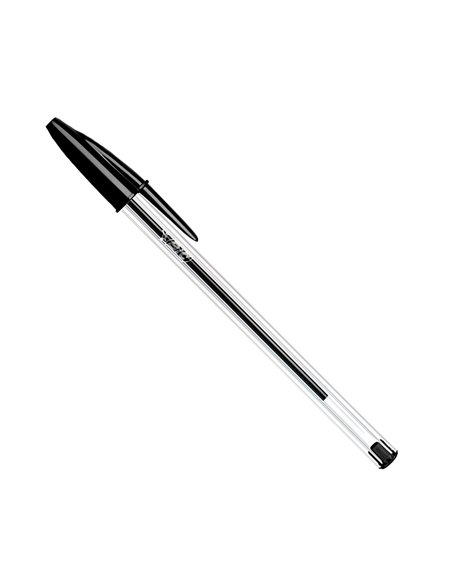 Pack 50 unid. bolígrafos bic cristal negro