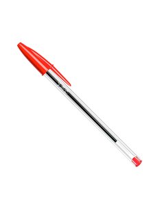 Pacote de 50 Canetas Esferográficas BIC Cristal Vermelhas