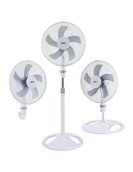 Ventilador 3 em 1 45w ø40cm EDM