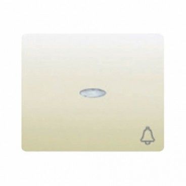 Chave de botão de campainha luminosa BEGE BJC IRIS 18716-AL