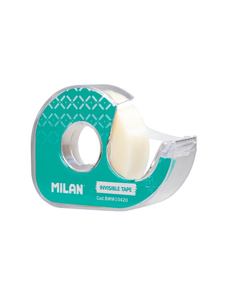 Blister con cinta adhesiva invisible 19mm x 33m milan