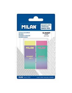 Blister con 2 gomas nata® 320 edición sunset milan