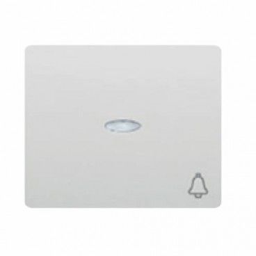 Tecla para interruptor, conmutador o cruzamiento BLANCA BJC IRIS 18705