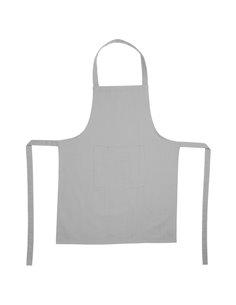 Delantal gris claro 60x80cm