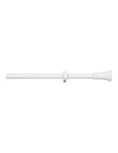 Kit barra cortina cono extensible de 110 a 200cm blanco stor planet