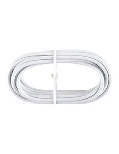 Cable plastificado blanco (gusanillo) 3m portavisillo pv025 cintacor