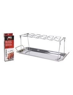 Soporte para alitas de pollo para horno o bbq