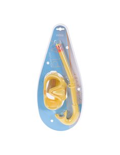 Conjunto de óculos e snorkel