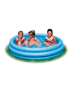 Piscina Infantil com 3 Argolas Ø114x25cm