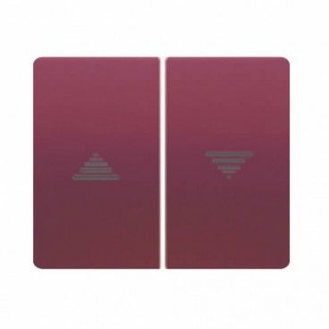 Botão ou interruptor cego RUBY RED BJC IRIS 18765-RR