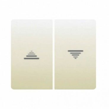 Tecla pulsador o interruptor de persianas BEIGE BJC IRIS 18765-A