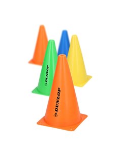 Pacote de 10 Cones de Treinamento em Plástico Ø14x23,5cm