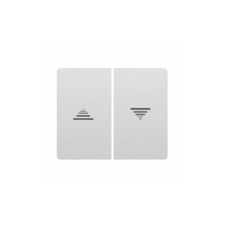 Botão ou interruptor cego BJC IRIS 18765 BRANCO