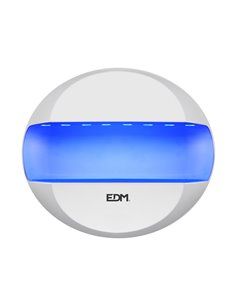 Exterminador de insectos led con placa adhesiva 5w 33,5x12x29,5cm edm 2