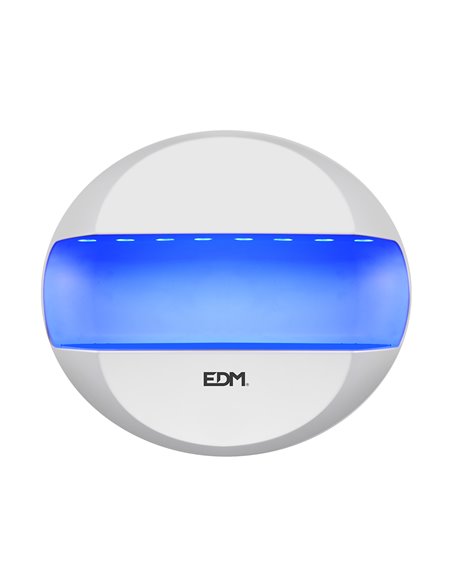 Exterminador de insectos led con placa adhesiva 5w 33,5x12x29,5cm edm