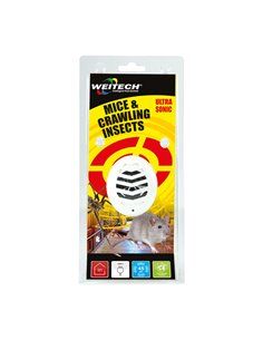 Repelente ultrassônico de pragas Weitech 2