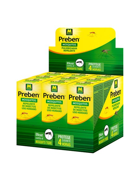 Repelente antimosquitos en spray 100ml preben masso