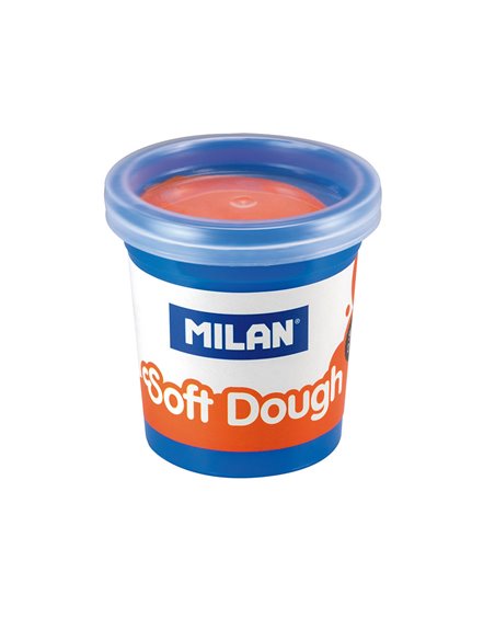 Maletín con 8 botes de 59g de pasta blanda soft dough con herramientas "muchas letras" milan