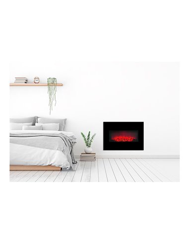 Estufa/chimenea de led modelo memphis 1800w