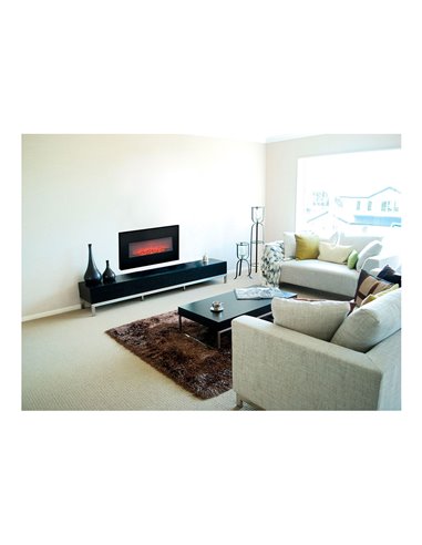 Estufa/chimenea de led modelo memphis 1800w