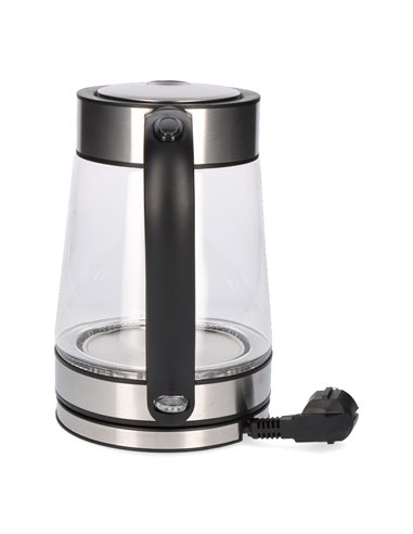 Chaleira Vidro e Aço Inoxidável 1.7L 1850-2200W EDM