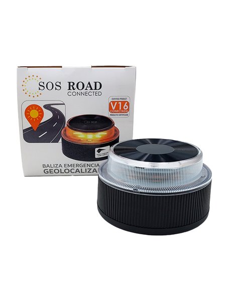 Luz de emergencia trafico v16 conectada a internet sos road connected