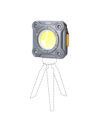 Mini foco led de trabajo 20w 1.000lm cob edm